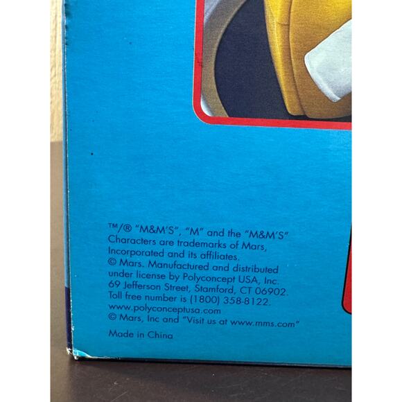 Mars M&M’s Telephone Vintage Corded Desk Phone Working Open Box Red & Green - Picture 15 of 15